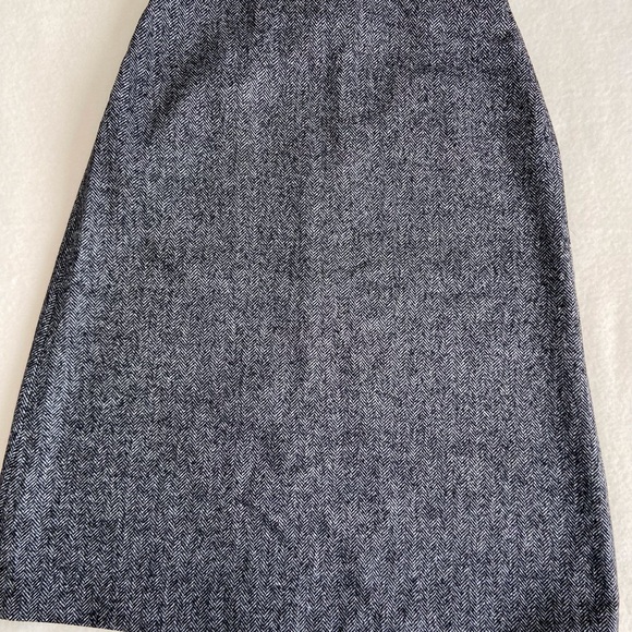 UNIQLO Women's Dark Gray Wool Blend Narrow Mini Skirt - Picture 2 of 4